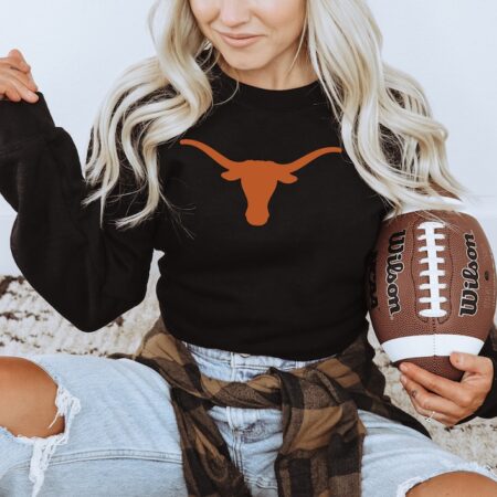 Texas Longhorns Sweatshirt - Vintage Crewneck for Texas Fair - College Gift Apparel
