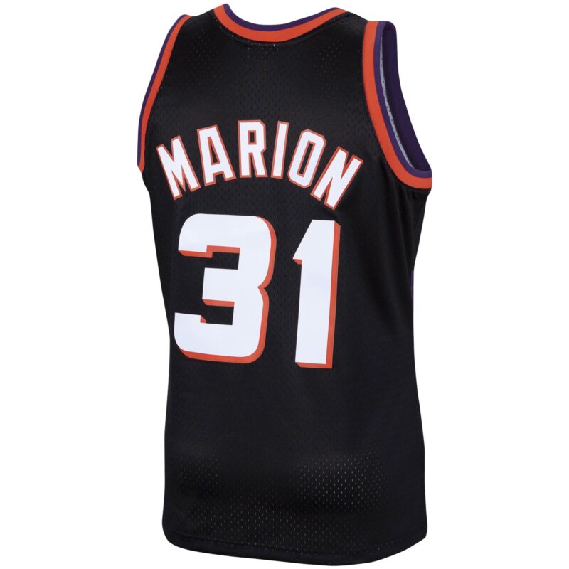 Shawn Marion Phoenix Suns Mitchell & Ness 1999/00 Hardwood Classics Swingman Jersey - Black - Image 3