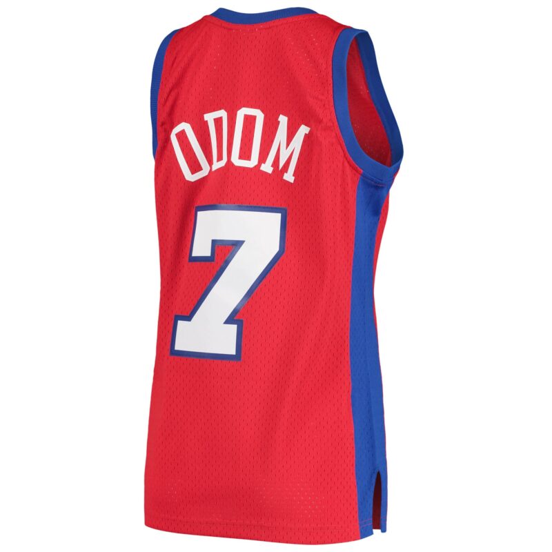 Lamar Odom LA Clippers Mitchell & Ness 2000/01 Hardwood Classics Swingman Jersey - Red - Image 3