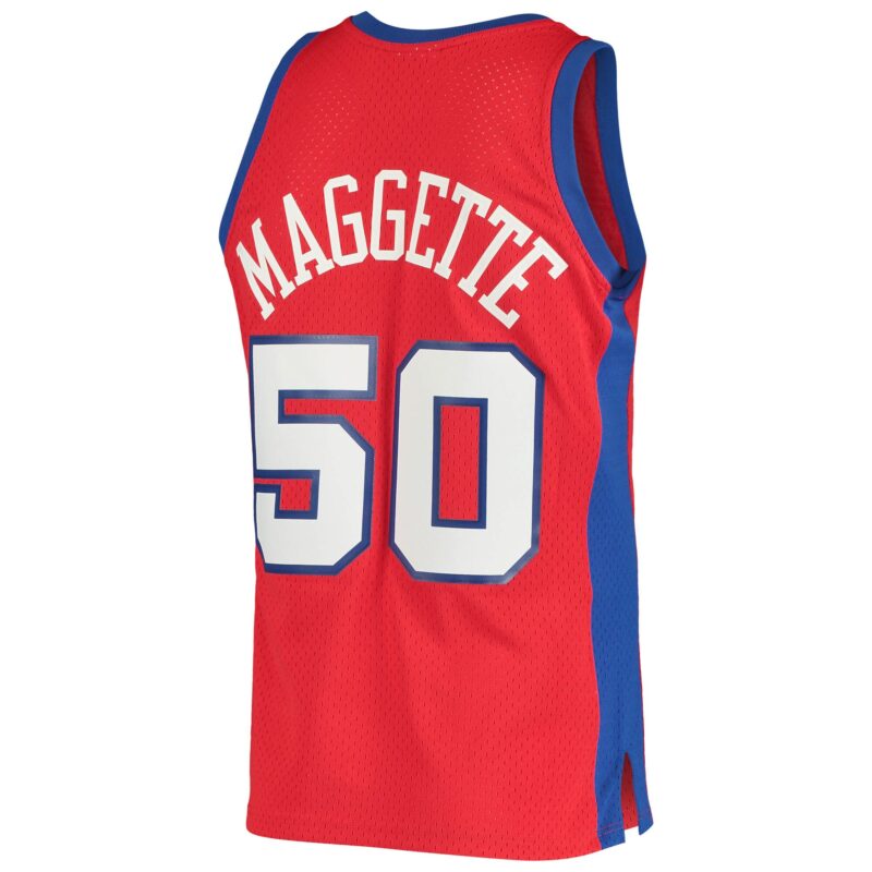 Corey Maggette LA Clippers Mitchell & Ness 2000/01 Hardwood Classics Swingman Jersey - Red - Image 3