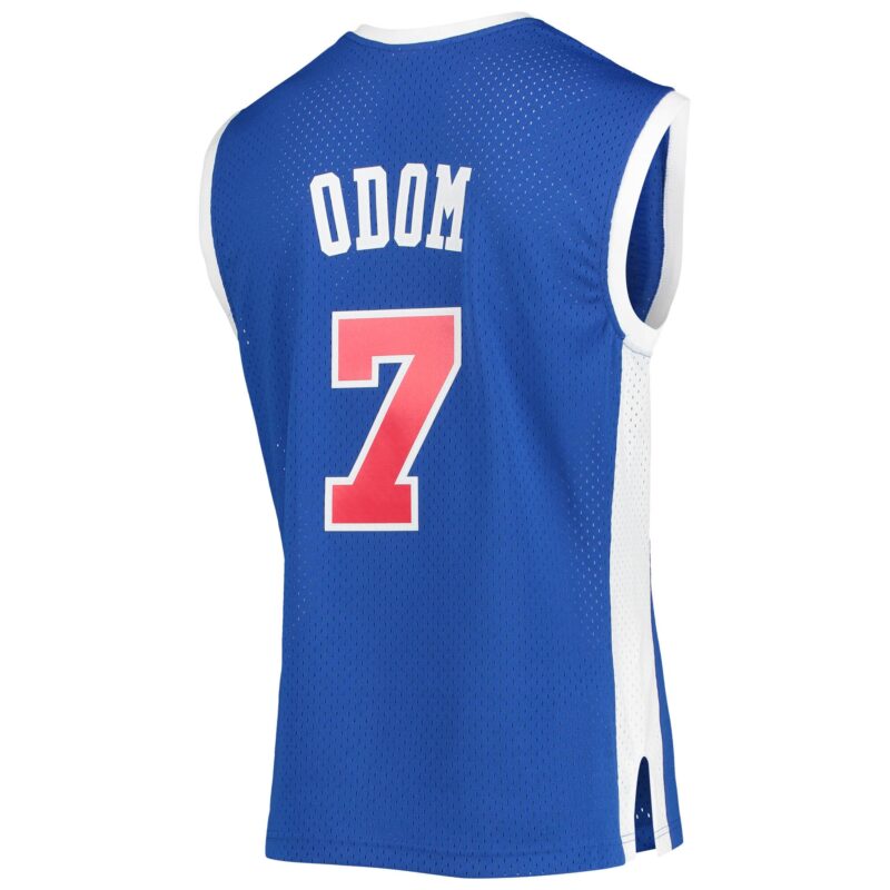Lamar Odom LA Clippers Mitchell & Ness 2002/03 Hardwood Classics Swingman Jersey - Royal - Image 3