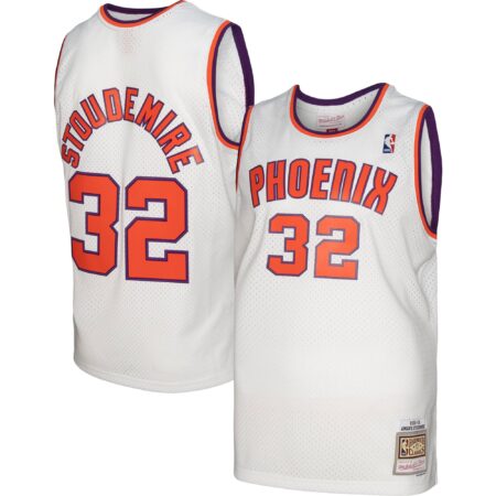 Amar'e Stoudemire Phoenix Suns Mitchell & Ness 2002/03 Hardwood Classics Swingman Jersey - White