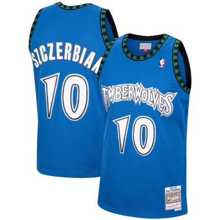 Wally Szczerbiak Minnesota Timberwolves Mitchell & Ness 2003/04 Hardwood Classics Swingman Jersey - Blue