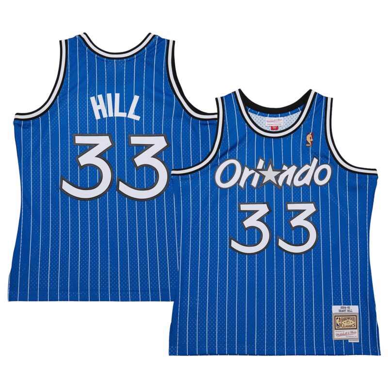 Grant Hill Orlando Magic Mitchell & Ness 2004/05 Hardwood Classics Swingman Jersey - Blue