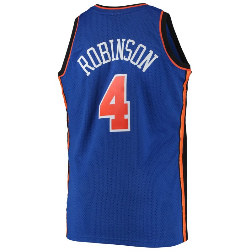 Nate Robinson New York Knicks Mitchell & Ness 2005/06 Big & Tall Hardwood Classics Swingman Jersey - Blue - Image 3