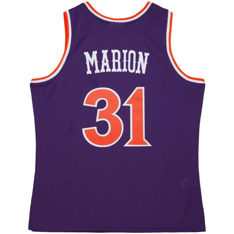 Shawn Marion Phoenix Suns Mitchell & Ness 2005/06 Hardwood Classics Swingman Jersey - Purple - Image 3