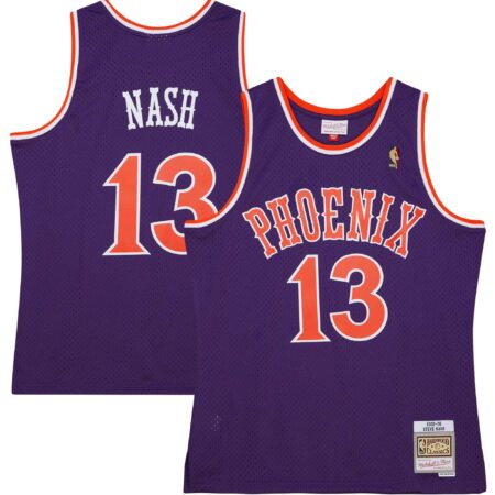Steve Nash Phoenix Suns Mitchell & Ness 2005/06 Hardwood Classics Swingman Jersey - Purple