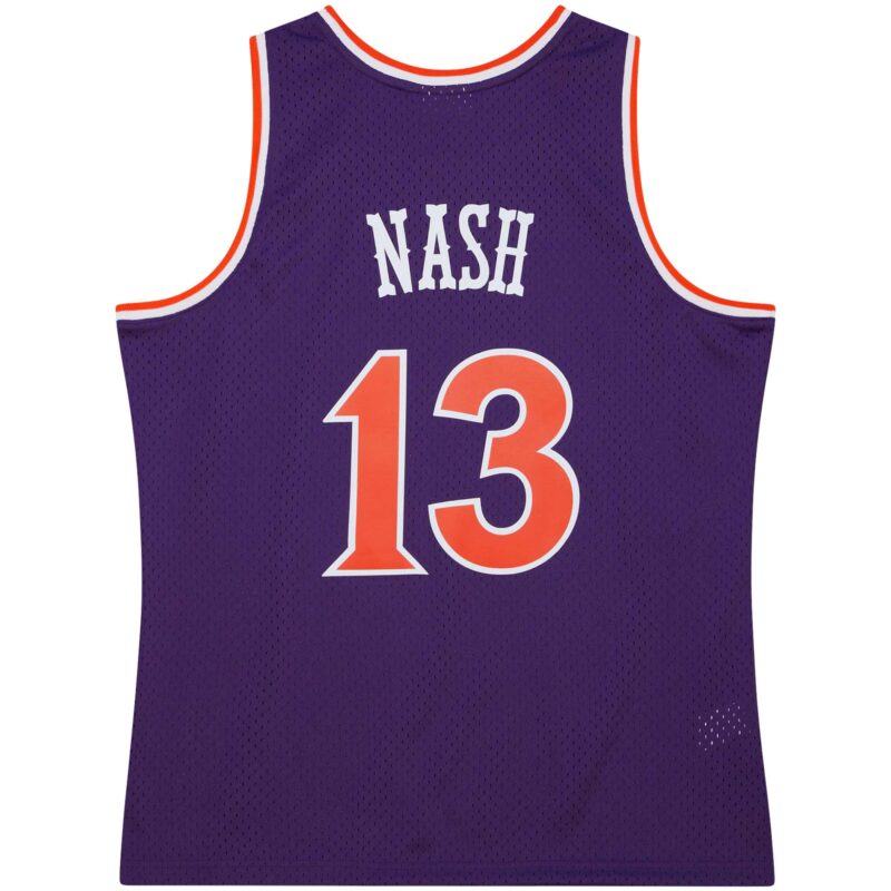Steve Nash Phoenix Suns Mitchell & Ness 2005/06 Hardwood Classics Swingman Jersey - Purple - Image 3