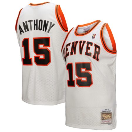 Carmelo Anthony Denver Nuggets Mitchell & Ness 2006/07 Swingman Jersey - White