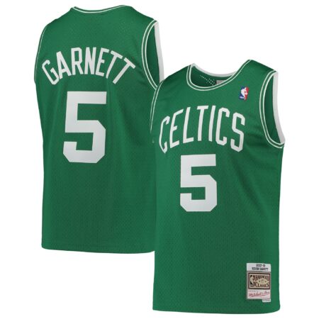 Kevin Garnett Boston Celtics Mitchell & Ness 2007/08 Hardwood Classics Swingman Jersey - Kelly Green