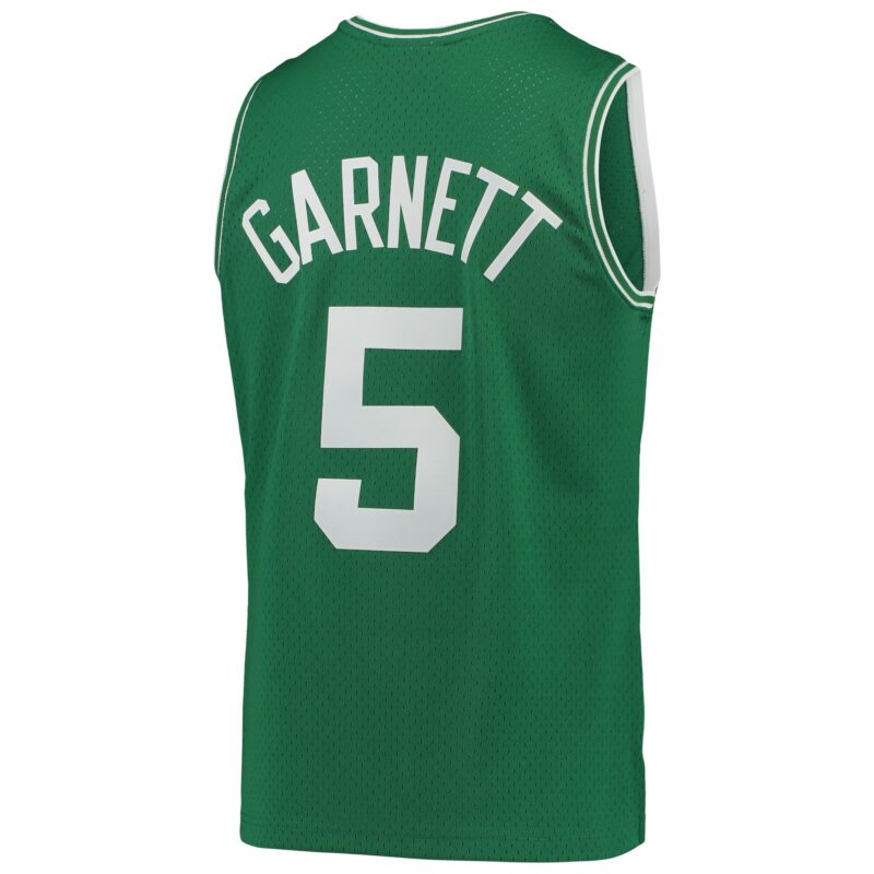 Kevin Garnett Boston Celtics Mitchell & Ness 2007/08 Hardwood Classics Swingman Jersey - Kelly Green - Image 3