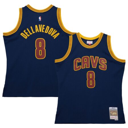 Matthew Dellavedova Cleveland Cavaliers Mitchell & Ness 2015/16 Hardwood Classics Swingman Jersey - Navy
