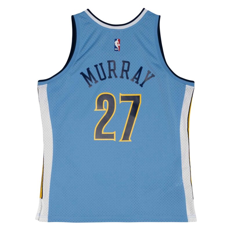 Jamal Murray Denver Nuggets Mitchell & Ness 2016/17 Throwback Swingman Jersey - Powder Blue - Image 3