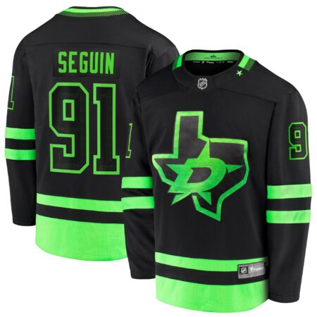 Tyler Seguin Dallas Stars 2020/21 Alternate Premier Breakaway Player Jersey - Black