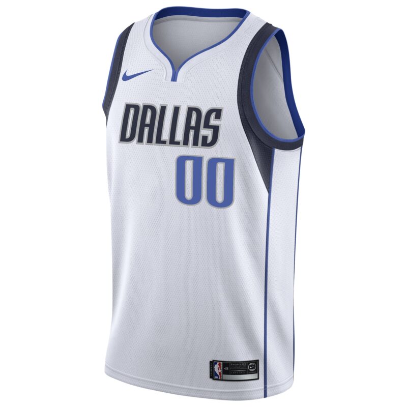 Dallas Mavericks 2020/21 Swingman Custom Jersey - Association Edition - White - Image 2