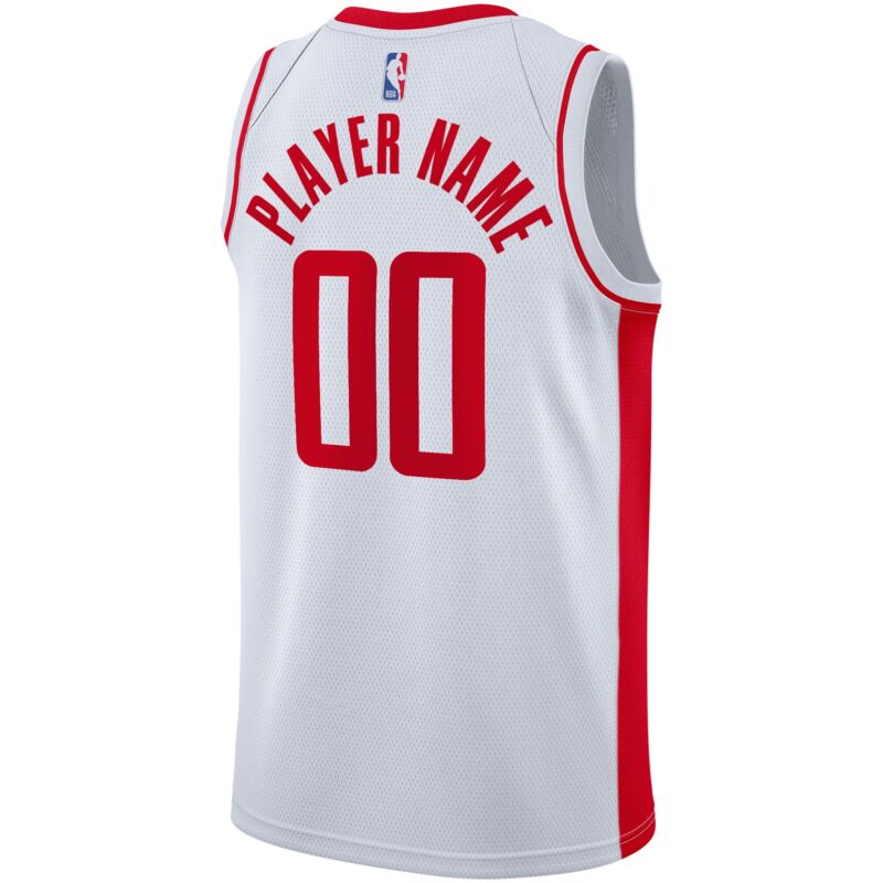 Houston Rockets 2020/21 Swingman Custom Jersey - Association Edition - White - Image 3