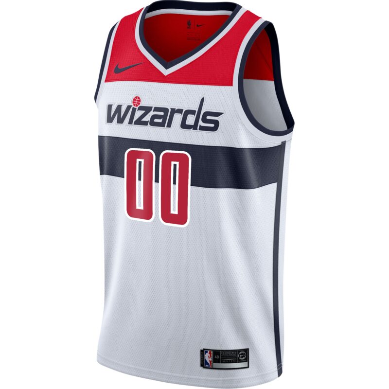 Washington Wizards 2020/21 Swingman Custom Jersey - Association Edition - White - Image 2