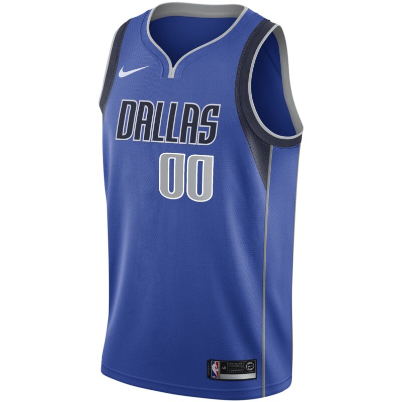 Dallas Mavericks 2020/21 Swingman Custom Jersey - Icon Edition - Blue - Image 2