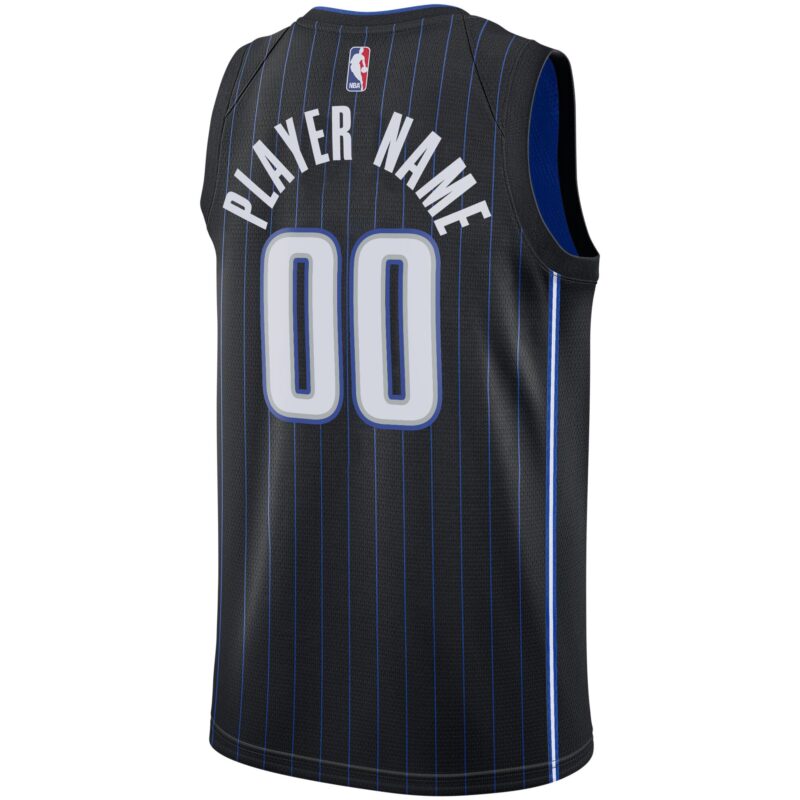 Orlando Magic 2020/21 Swingman Custom Jersey - Icon Edition - Black - Image 3