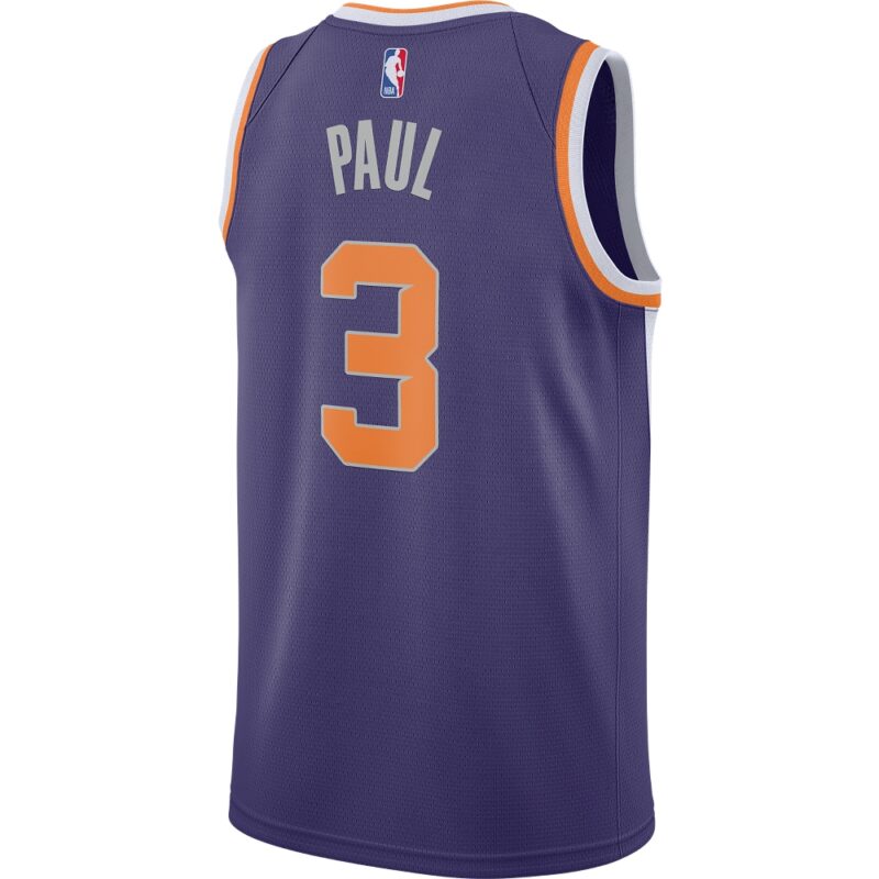 Chris Paul Phoenix Suns 2020/21 Swingman Jersey Purple - Icon Edition - Image 3