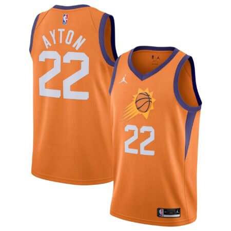 Deandre Ayton Phoenix Suns Brand 2020/21 Swingman Jersey - Statement Edition - Orange
