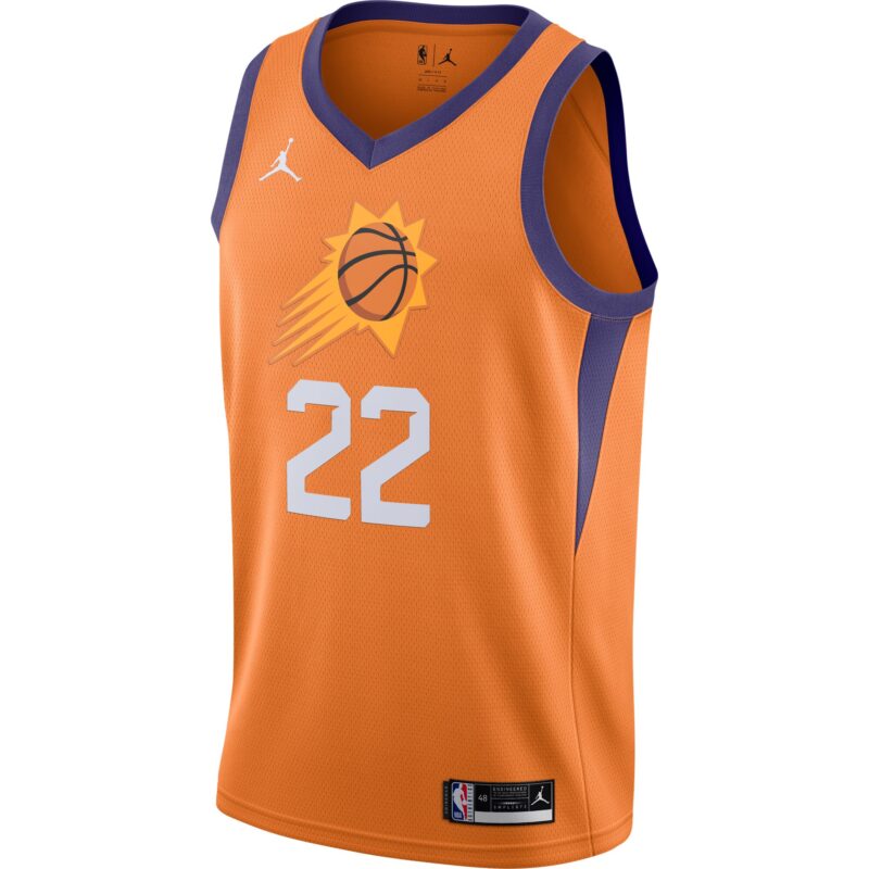 Deandre Ayton Phoenix Suns Brand 2020/21 Swingman Jersey - Statement Edition - Orange - Image 2