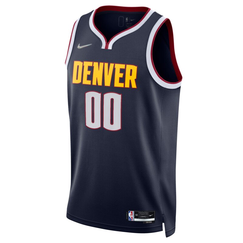 Denver Nuggets 2021/22 Diamond Swingman Custom Jersey - Icon Edition - Navy - Image 2