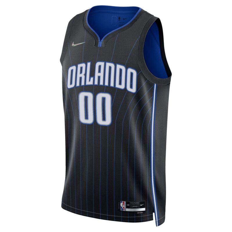Orlando Magic 2021/22 Diamond Swingman Custom Jersey - Icon Edition - Black - Image 2
