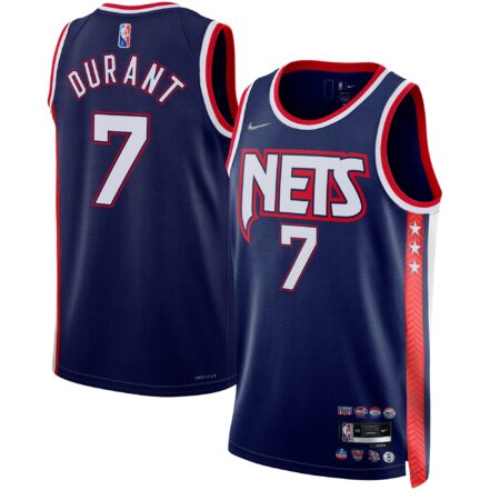 Kevin Durant Brooklyn Nets 2021/22 Swingman Jersey - City Edition - Navy