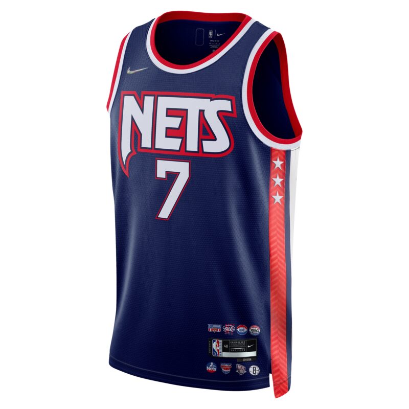 Kevin Durant Brooklyn Nets 2021/22 Swingman Jersey - City Edition - Navy - Image 2