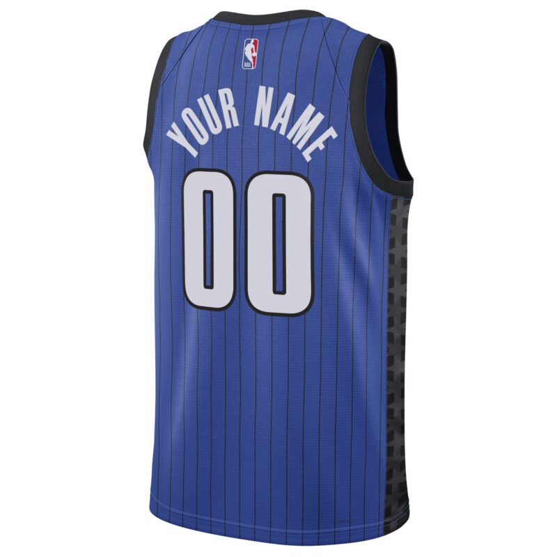 Orlando Magic Brand Unisex 2022/23 Swingman Custom Jersey - Statement Edition - Royal - Image 3