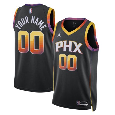 Phoenix Suns Brand Unisex 2022/23 Swingman Custom Jersey - Statement Edition - Black