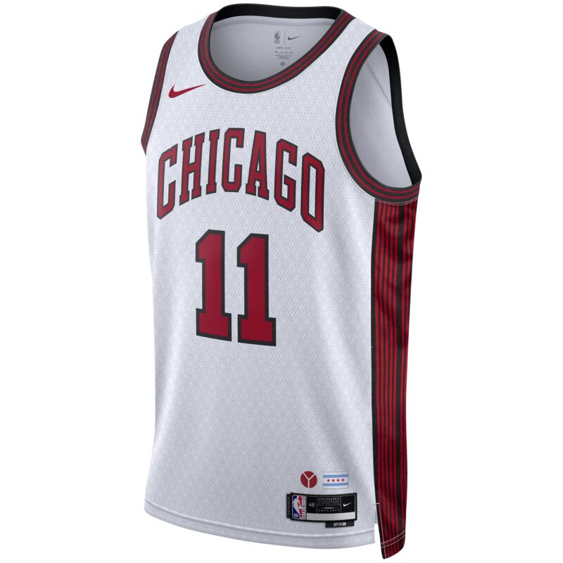 DeMar DeRozan Chicago Bulls Unisex 2022/23 Swingman Jersey - City Edition - White - Image 2