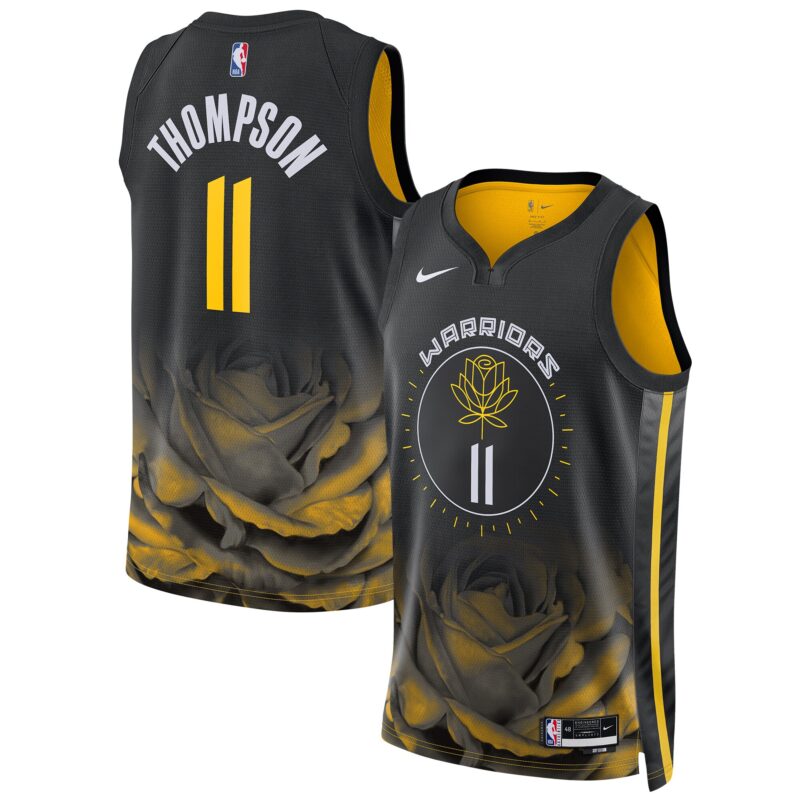 Klay Thompson Golden State Warriors Unisex 2022/23 Swingman Jersey - City Edition - Black
