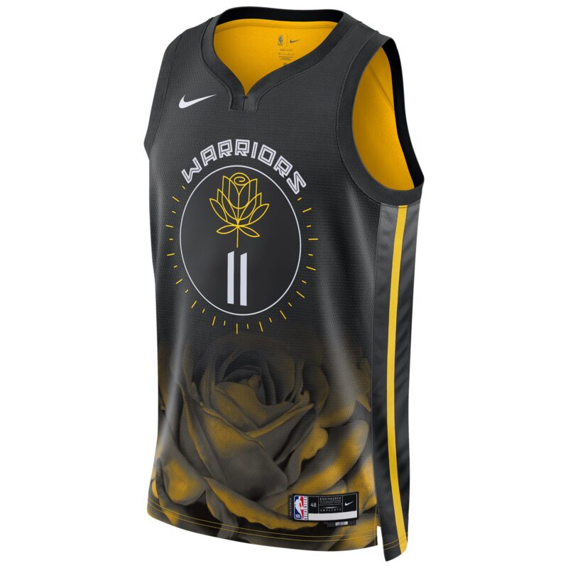 Klay Thompson Golden State Warriors Unisex 2022/23 Swingman Jersey - City Edition - Black - Image 2