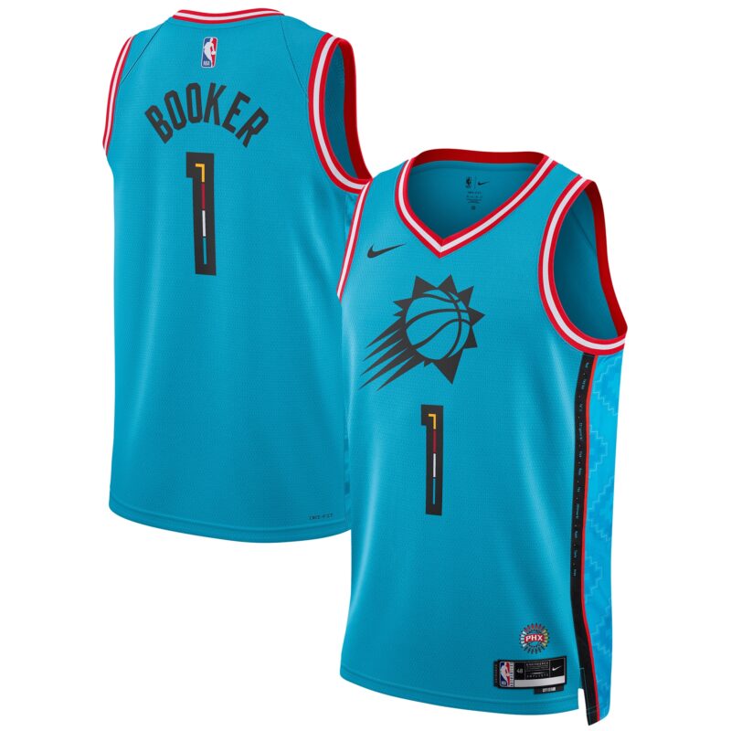 Devin Booker Phoenix Suns Unisex 2022/23 Swingman Jersey - City Edition - Turquoise