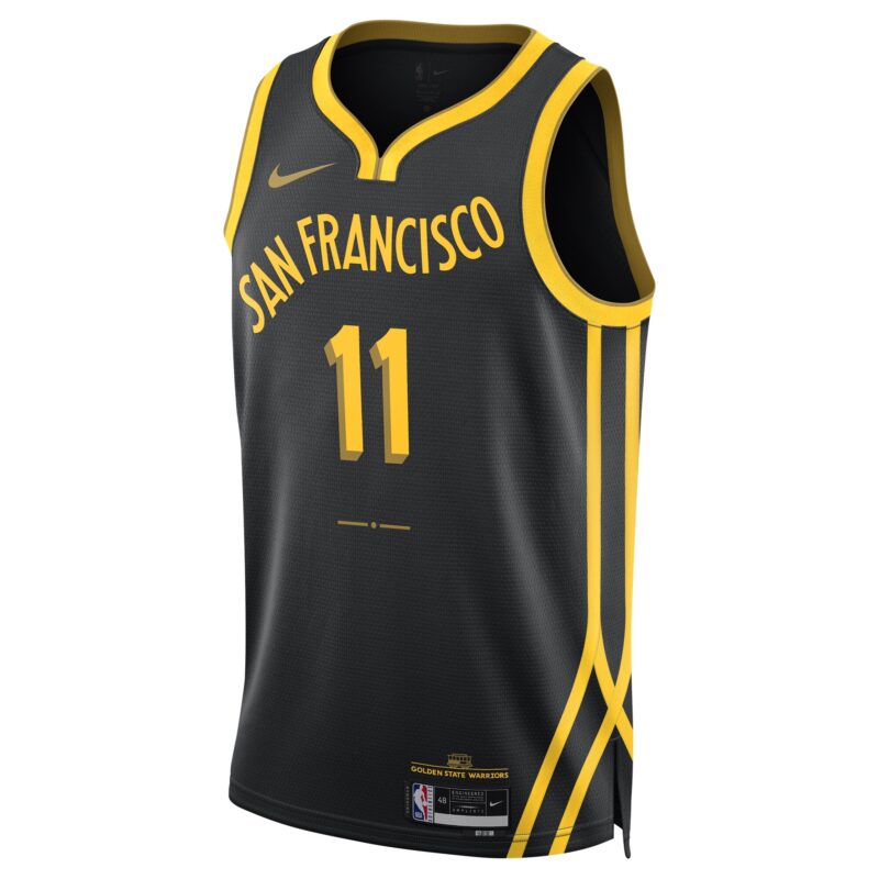Klay Thompson Golden State Warriors Unisex 2023/24 Swingman Jersey - Black - City Edition - Image 2