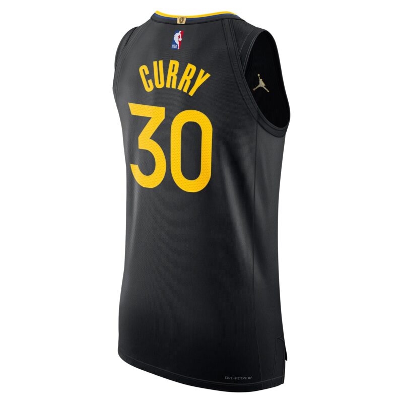 Stephen Curry Golden State Warriors Brand 2024/25 Jersey - Statement Edition - Black - Image 3