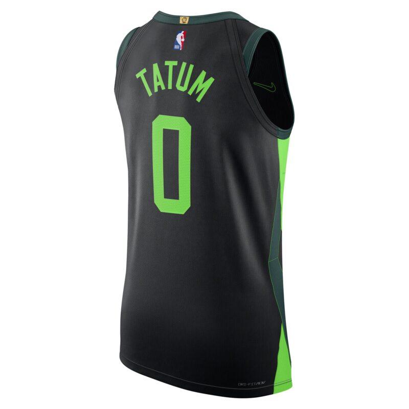 Jayson Tatum Boston Celtics 2024/25 Player Jersey - City Edition - Black - Image 3