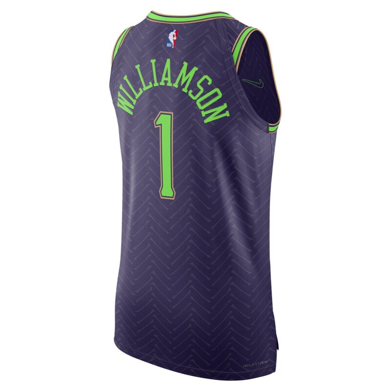 Zion Williamson New Orleans Pelicans 2024/25 Player Jersey - City Edition - Purple - Image 3