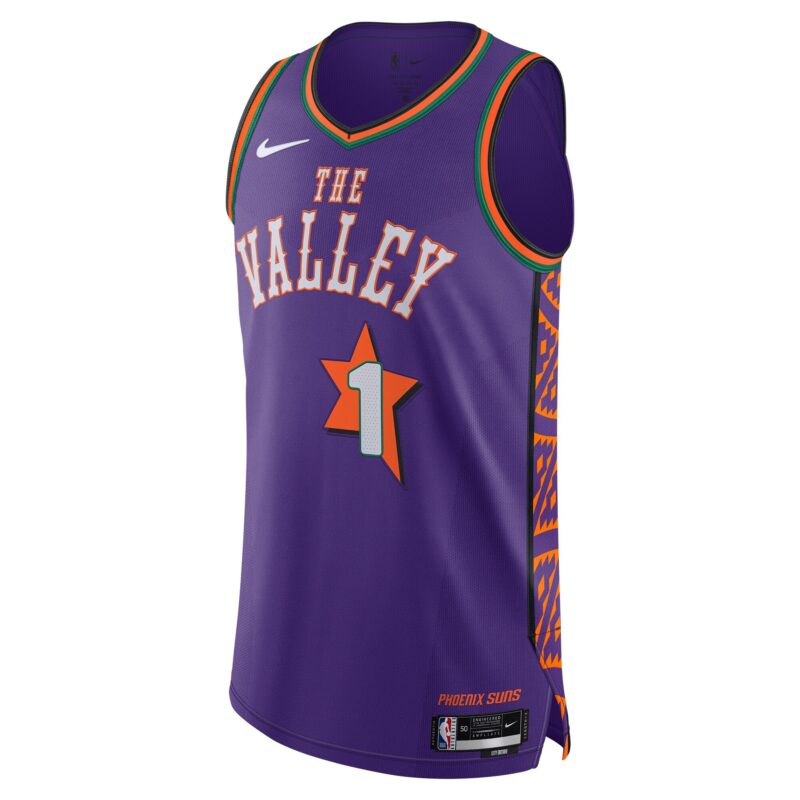 Devin Booker Phoenix Suns 2024/25 Player Jersey - City Edition - Purple - Image 2