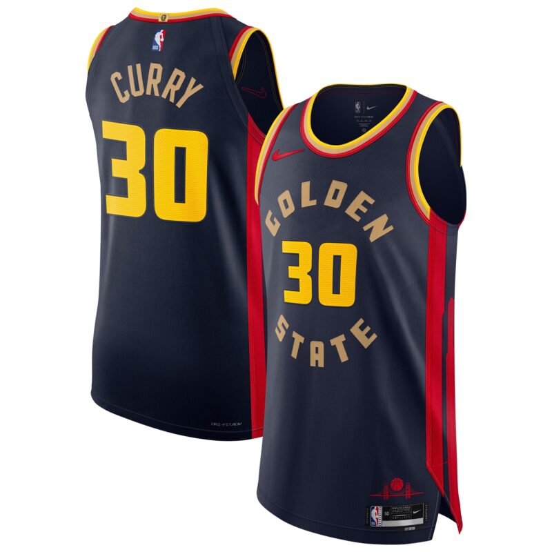Stephen Curry Golden State Warriors 2024/25 Player Jersey - City Edition - Navy