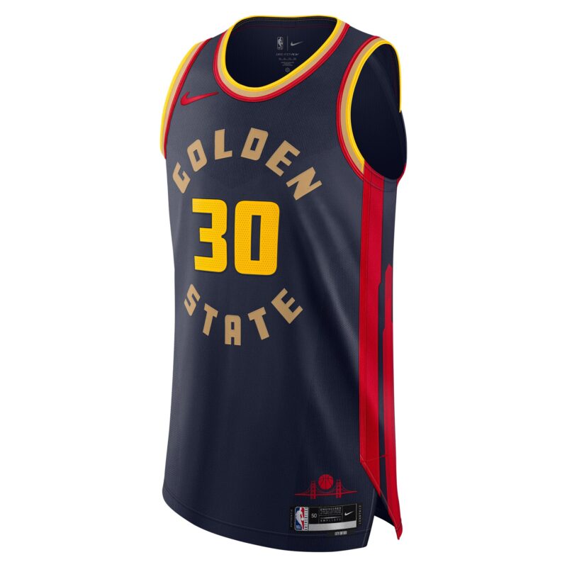 Stephen Curry Golden State Warriors 2024/25 Player Jersey - City Edition - Navy - Image 2