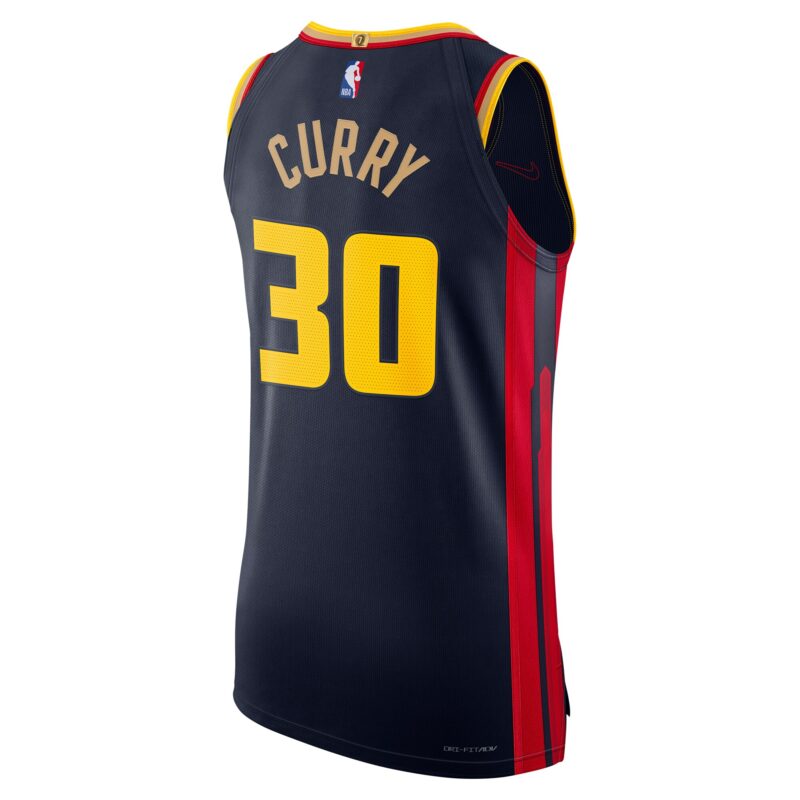 Stephen Curry Golden State Warriors 2024/25 Player Jersey - City Edition - Navy - Image 3