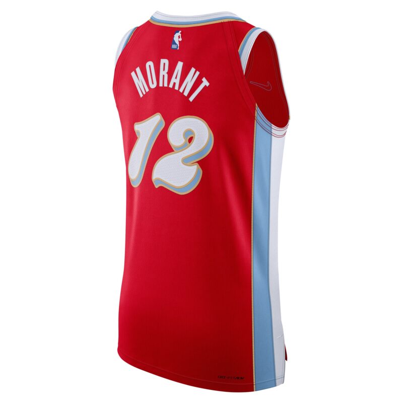 Ja Morant Memphis Grizzlies 2024/25 Player Jersey - City Edition - Red - Image 3