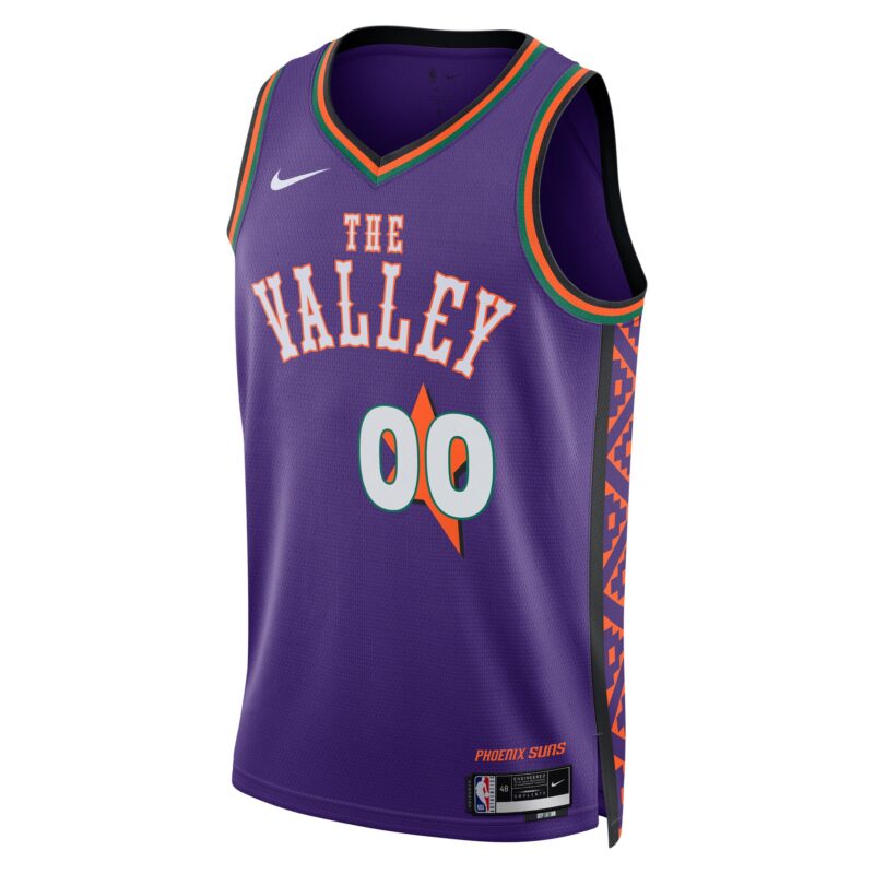 Phoenix Suns Unisex 2024/25 Custom Swingman Jersey - City Edition - Purple - Image 2