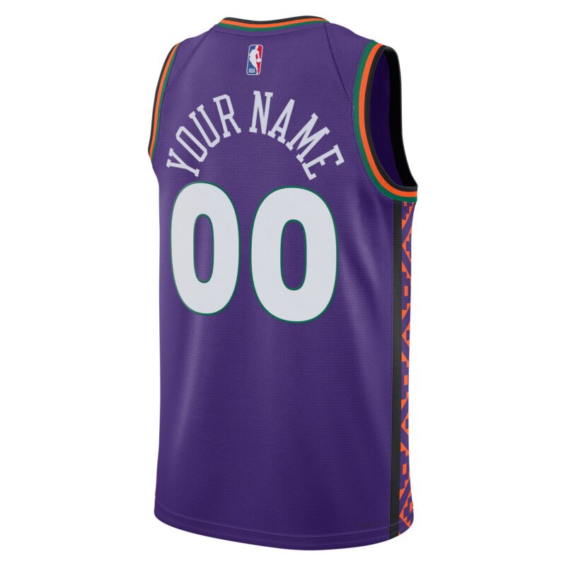 Phoenix Suns Unisex 2024/25 Custom Swingman Jersey - City Edition - Purple - Image 3