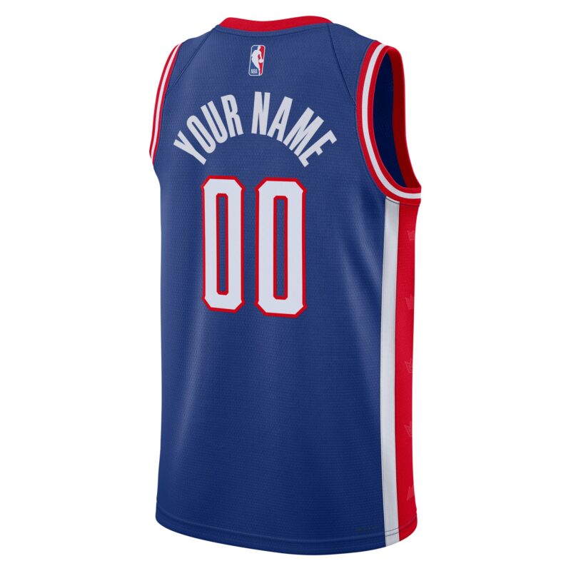 Sacramento Kings Unisex 2024/25 Custom Swingman Jersey - City Edition - Blue - Image 3