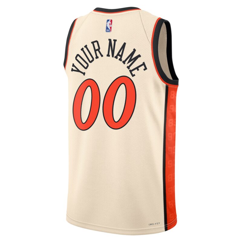 Detroit Pistons Unisex 2024/25 Custom Swingman Jersey - City Edition - White - Image 3
