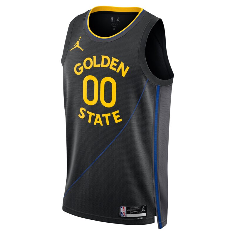 Golden State Warriors Brand Unisex 2024/25 Custom Swingman Jersey - Statement Edition - Black - Image 2